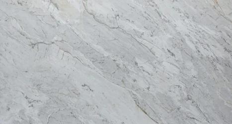 Textura do mármore Michelangelo Cielo com veios suaves em tons de cinza.